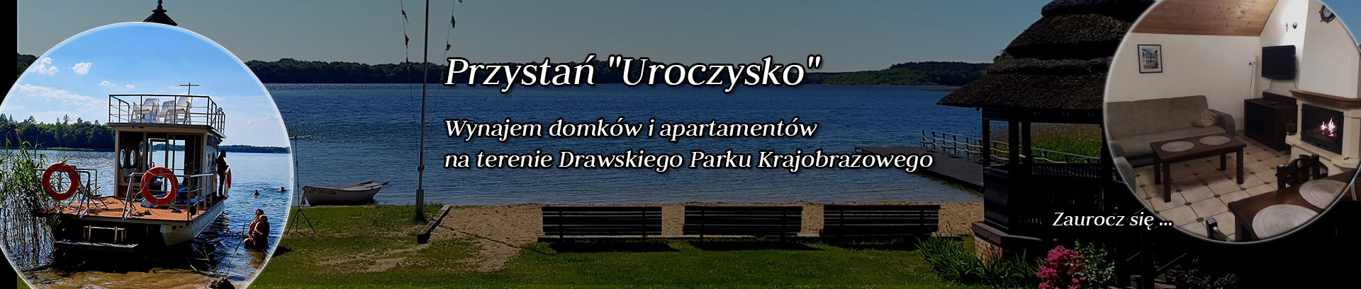 Banner przystań uroczysko